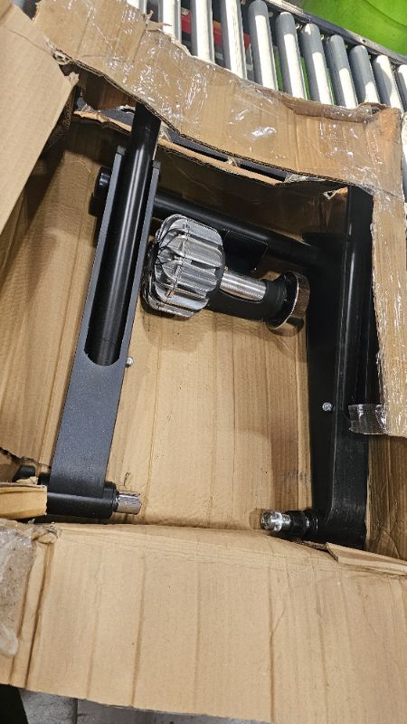 Photo 1 of ***PARTS ONLY***Fitvids Bike Trainer Stand Steel Bicycle Exercise Fluid Magnetic Stand with Front Wheel Riser Block,Black