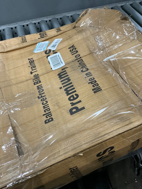 Photo 1 of ***PARTS ONLY***Fitvids Bike Trainer Stand Steel Bicycle Exercise Fluid Magnetic Stand with Front Wheel Riser Block,Black