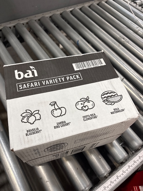 Photo 1 of 07/04/2025Bai Flavors Variety Pack, Antioxidant Infused Water Beverage, with Vitamin C and No Artificial Sweeteners, 18 fl oz bottles, 12 pack
