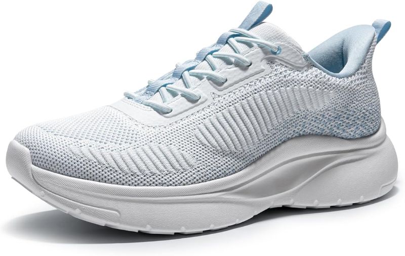 Photo 1 of *COLOR BEIGE* SARR029W Women's Sneakers Running Shoes Slip On Lightweight Non-Slip Walking Shoes