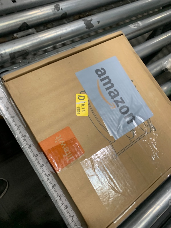 Photo 1 of **UNKNOWN MISSING ASSEMBLY PIECES/DAMAGES**   Plastic 3 Tier Serving Tray Platter for Party Entertaining, 10" × 10" Large Dessert Table Display Set, White Reusable Round Dishes with Gold Metal Display Stand for Veggie, Fruit, Cookies