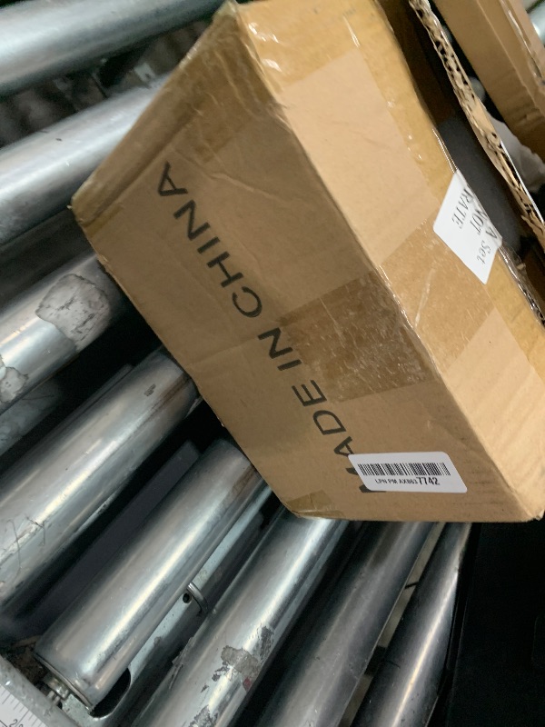 Photo 1 of **FOR PARTS/ RAFFEL DRUM WON'T TURN WHEN HANDLE CRANKS** Leinuosen Acrylic Raffle Drum, 8.7 x 5 x 7 Inches Clear Raffle Tickets Spinner Cage with Shaking Hand, Transparent Ticket Spinner Box for Prize Draw Games, Balls(Cylindrical, Black)