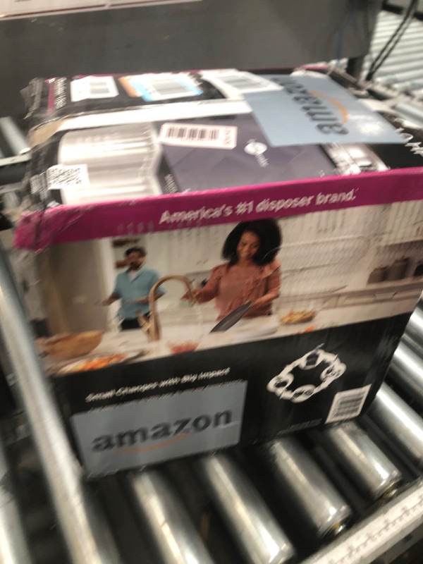 Photo 1 of *****************Minor Damage, Missing parts.************
InSinkErator EVOLUTION 1HP 1 HP, Advanced Series Continuous Feed Food Waste Garbage Disposal, Gray