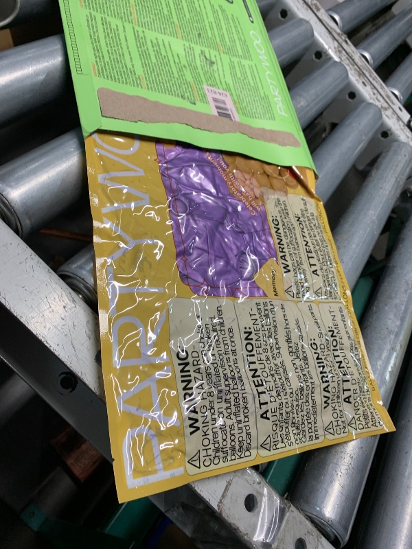 Photo 1 of ***FACTORY SEALED***PartyWoo Metallic Purple Balloons 85 pcs Different Sizes of 18 12 10 5 Inch Chrome Purple Latex Helium Balloon Arch Kit Garland for Mardi Gras Wedding Birthday Party Decorations Purple-G105