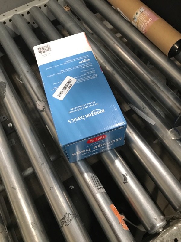 Photo 1 of **15-25% left** Amazon Basics Reclosable Gallon Food Storage Bags, BPA Free, 120 Count