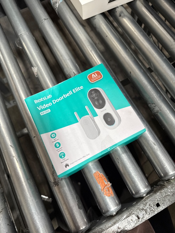 Photo 1 of ***(PARTS ONLY/ LOCKED/ NON FUNCTIONAL)***BOTSLAB 2K Doorbell Camera Wireless, 180° Head-to-Toe View, No Monthly Fee, Video Doorbell with 2-Way Audio, Human Detection, 5200mAh Battery, 2.4Ghz WiFi