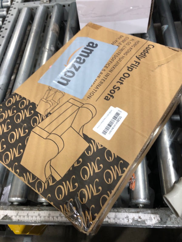 Photo 1 of **VERY SMALL IN PERSON**  MOMCAYWEX Kids Chairs for Toddler, 2-in-1 Toddler Soft Sherpa Couch Fold Out, Convertible Sofa to Lounger for Girls and Boys, Cream