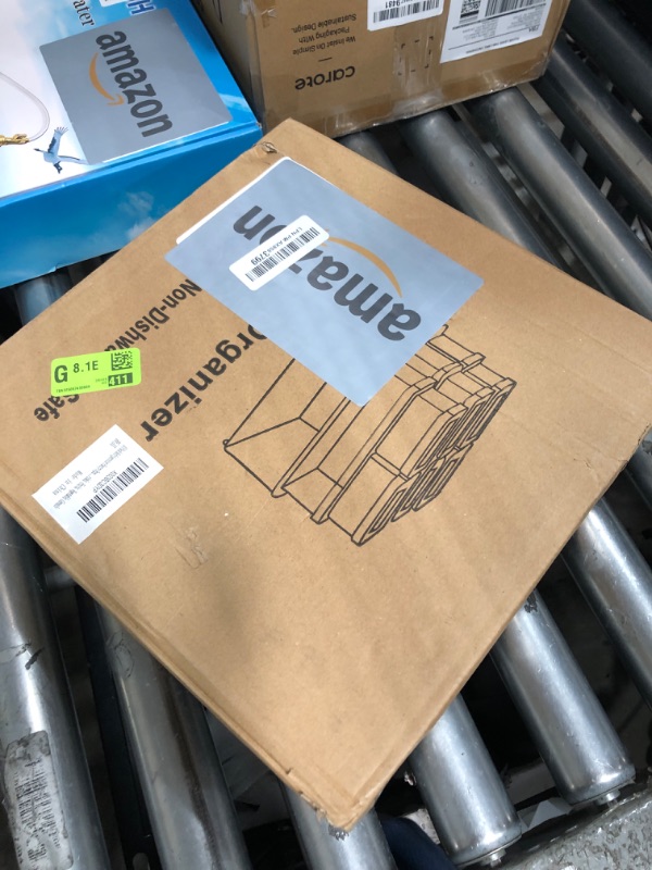 Photo 1 of 10 Pack Refrigerator Pantry Organizer Bins, Stackable Fridge Organizer Bins with Lids, Clear Plastic Food Storage Bins for Kitchen, Countertops, Cabinets, Fridge, Drinks, Fruits, Vegetable, Cereals