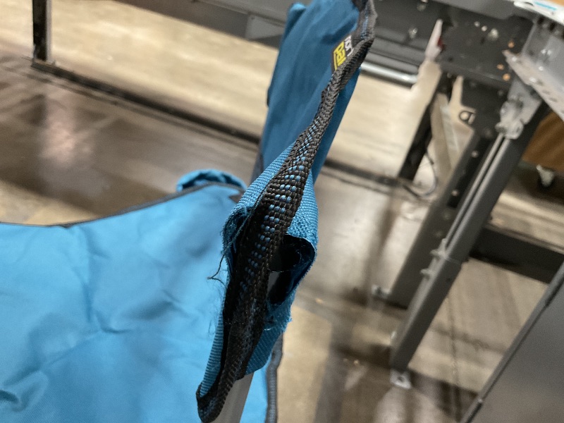 Photo 1 of *RIPPED ON SIDE* North Pak Triangle Stool with Backrest
