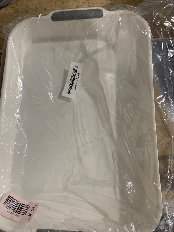 Photo 1 of **MISSING GRATE** Gigicloud Rabbit Litter Box with Grate, 14.5 x 9.5 Inch Guinea Pig Litter Pan Anti-turnover Pet Toilet Potty Trainer Corner Guinea Pig Training Pan Cage with Toilet Tray For Rabbit Chinchilla Guinea