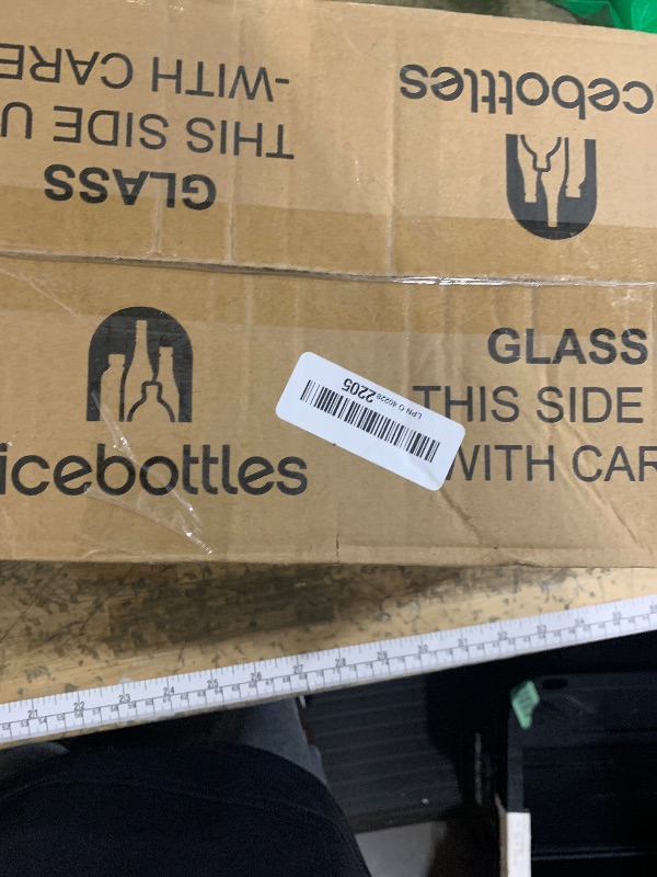 Photo 1 of ** One is missing** nicebottles Hot Sauce Bottles with Red Caps & Shrink Bands, 5 Oz - 24 Pack