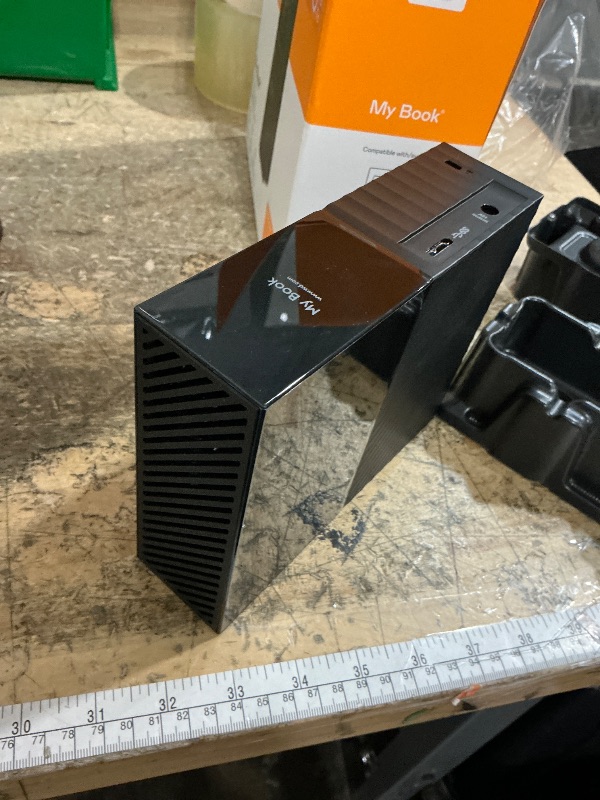 Photo 1 of ***(PARTS ONLY/ NON FUNCTIONAL)***Western Digital 8TB My Book Desktop External Hard Drive, USB 3.0, External HDD with Password Protection and Backup Software - WDBBGB0080HBK-NESN