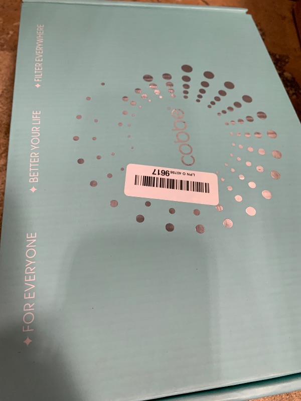 Photo 1 of **POSSIBLY FOR PARTS/LEAKS*** Cobbe 11.8 Inch Rain Shower Head with 6 Modes Handheld Water Spray?High Pressure Showerhead Combo with 11 Inch Adjustable Extension Arm, Chrome