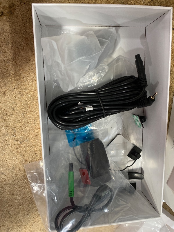 Photo 1 of ***SEE NOTES***3 Channel 4K Dash Cam, Dash Camera for Cars with STARVIS 2 HDR Night Vision, 4K+1080P+1080P Front Inside and Rear Triple Car Camera, GPS, 24H Parking Mode, Free 64GB Card