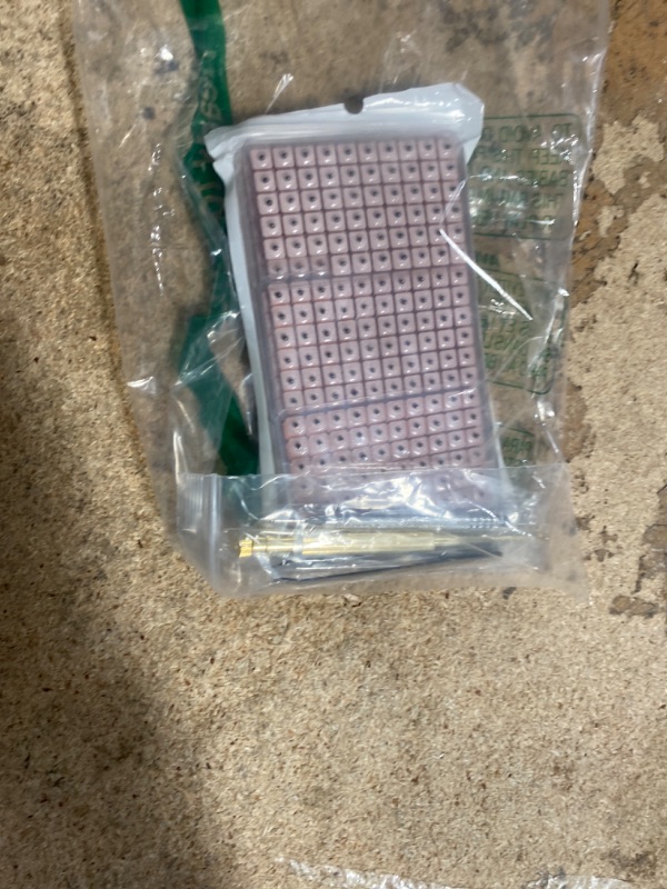 Photo 1 of 1200Pcs Ear Seeds Acupuncture Kit, Auricular Sticker Kit with Ears Seed, Acupuncture Pen, Acupressure Ear Chart, Tweezers