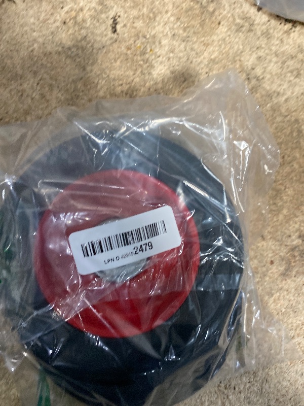 Photo 1 of (2-Pack) AR-PRO 6” x 1.5” Flat Free Solid Rubber Wheel Assemblies - Replacement Hand Truck Wheels with Ball Bearings and 1/2” Bore Hole Diameter - Heavy-Duty Solid Rubber Wheels 132 lbs Load Capacity