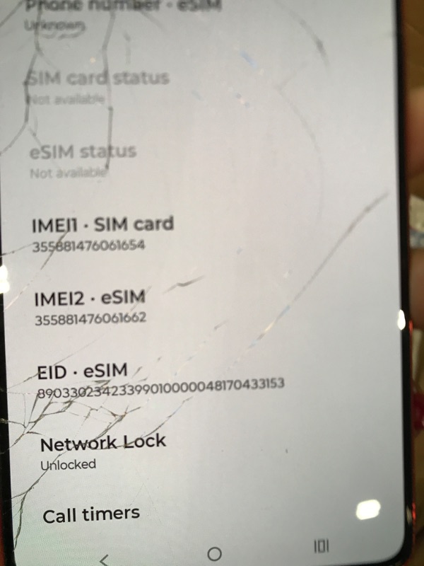 Photo 1 of **SCREEN CRACKED**
Motorola Moto G Stylus 5G | 2024 | Unlocked | Made for US 8/256GB | 50MP Camera | Scarlet Wave