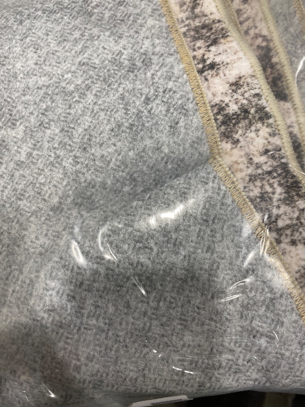 Photo 1 of 3x10 ft Long Hallway Runner Rug – Non-Slip Washable Kitchen Floor Rug with Rubber Backing, Modern Low Pile Thin Wide Carpet Runners for Bedroom, Entryway Indoor (Brown Beige,3x10)