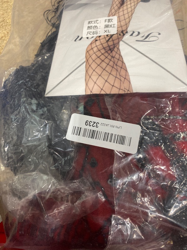 Photo 1 of 1920s Dresses for Women, Flapper Dress Lace Fan Feather Headband Sequins Beads Fringes 20s Accessories Vintage Mafia Costume BlackRed XL