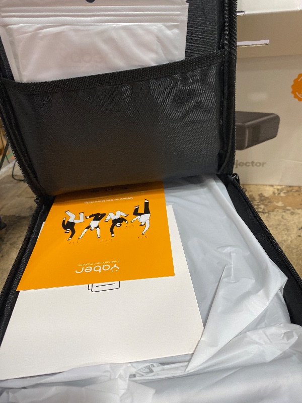 Photo 1 of [Auto Focus/4K Support] Projector with WiFi 6 and Bluetooth 5.2, YABER Pro V9 Native 1080P Outdoor Movie Projector, Auto 6D Keystone & 50% Zoom, Home Theater Projector for Phone/TV Stick/PC