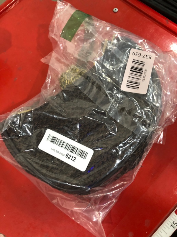 Photo 1 of (BAGGED) (USED/FAIR) JYG Handmade Straw Crossbody Bags for Women Mini Summer Satchel Purse Fashion Woven Shoulder Handbags with 2 Straps Coffee