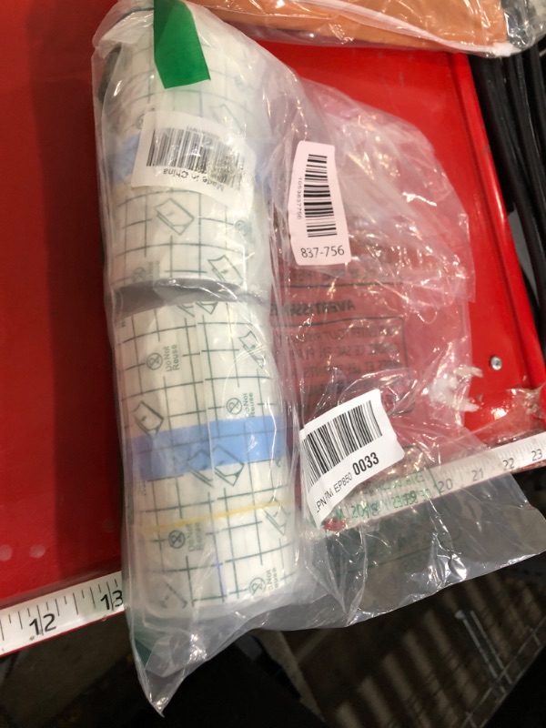 Photo 1 of 2 Rolls Transparent Stretch Adhesive Bandage, BetterJonny Waterproof Clear Protective Adhesive Bandages Dressing Tape for Swimming and Shower (4 inch×10.94 Yard)