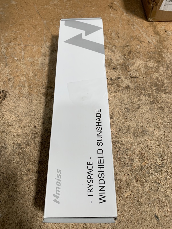 Photo 1 of [2025 Upgrade] Nmoiss Windshield Sun Shade Umbrella - [Vinyl Coating Heat Shield] Protect Car from Sun Rays & Heat Damage Keep Cool and Protect Interior, Spring Structure Edge Medium 56" L x 31" W