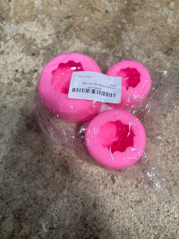 Photo 1 of (3Pack) Pumpkin Candle Molds Silicone Autumn Chocolate Fondant Molds for Thanksgiving Halloween DIY Art Gifts Home Decor Soap, Jelly, Chocolate and Pumpkin Crafts Decoration