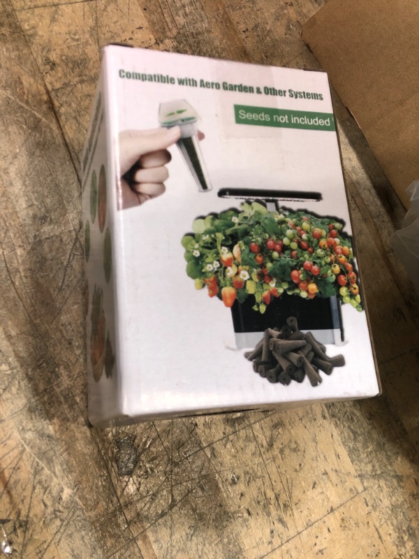 Photo 1 of Tigvio 66pcs Hydroponic Seed Pod Kit - Compatible with Aerogarden and All Brands - Grow Anything Indoor Garden System - Includes 15 Grow Sponges, 15 Baskets, 20 Labels and Tweezer for Easy Planting