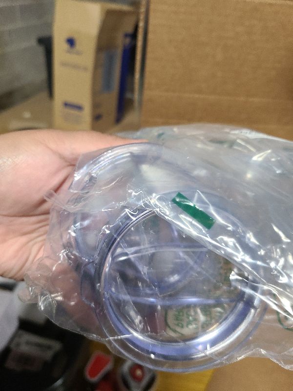 Photo 1 of 20oz Tumbler Replacement Lids Spill Proof Splash Resistant Lids Covers for 3.25in Cup Mouth Compatible with Classic Stainless Steel Tumblers YETI Rambler Atlin, Beast Juro SUNWILL Cup (2 Pack)