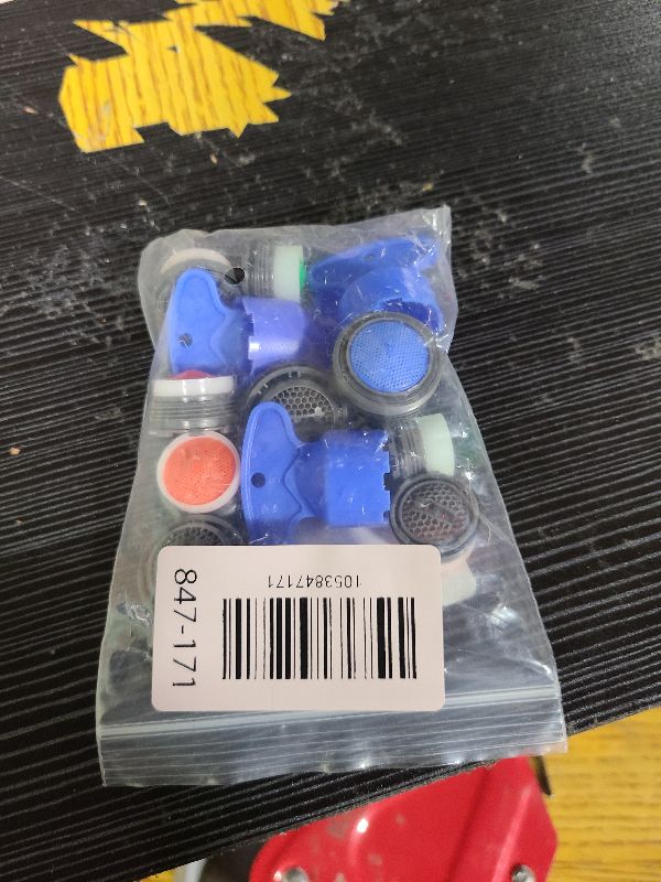 Photo 1 of 12 Pieces Moen Aerator Faucet Replacement for Sink and 5 Pieces Faucet Aerator Key Wrenches Removal Tool for Bathroom or Kitchen Sink