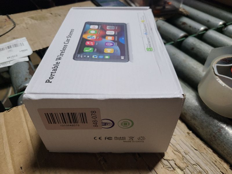 Photo 1 of ?Hieha? 2025 Wireless Portable Carplay and Android Auto, Carplay Screen for Car with Mirror Link/AUX/FM,7" Touchscreen Bluetooth 5.0, Marine Stereos for All Vehicles