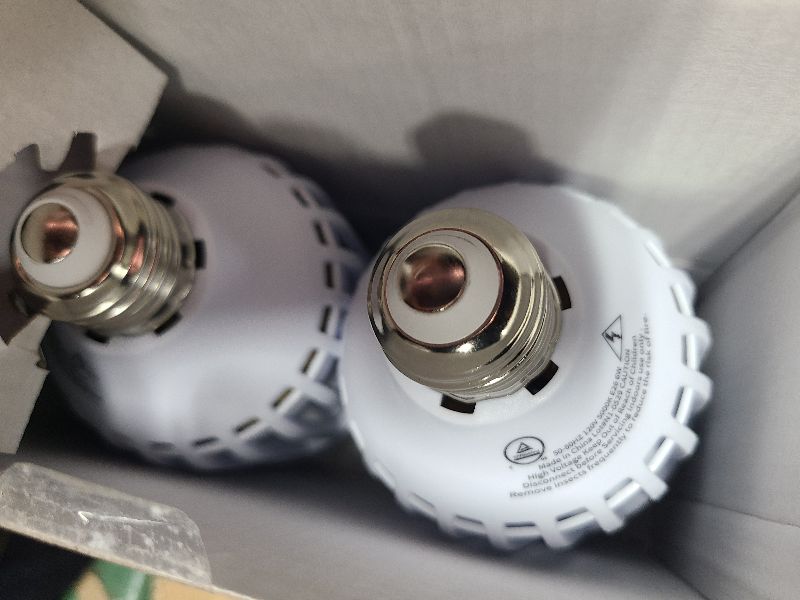 Photo 1 of [2-Pack] BANPESTT Bug Zapper Light Bulb 2-in-1 Indoor Mosquito Zapper Gnat Trap- Electric Fly Insect Killer&Bug Catcher for Home Backyard Patio