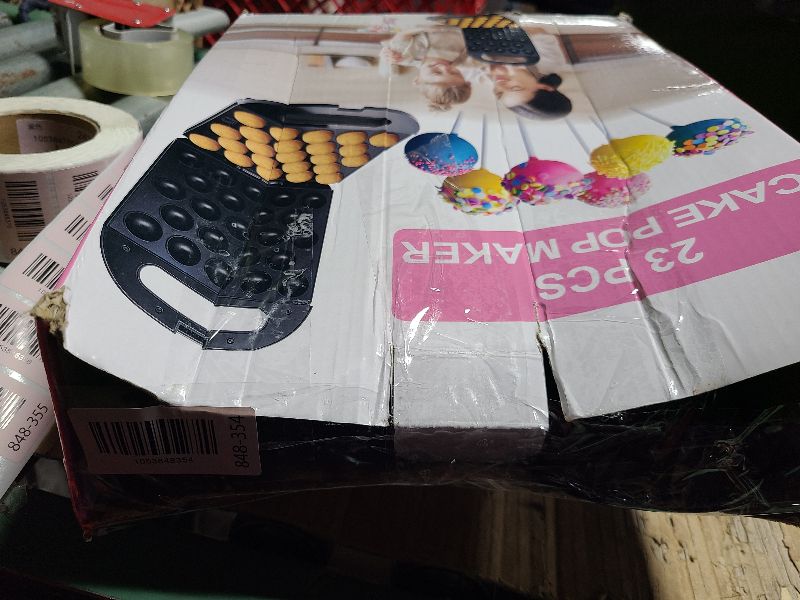 Photo 1 of 23 Cake Pop Maker Machine – Electric Non-Stick Baker, Fast Heating, Easy to Use for Kids, Birthdays, Parties, Snacks, Gifts, Fun Kitchen Gadget for Home & Restaurants, Makes 23 Cake Pops at Once