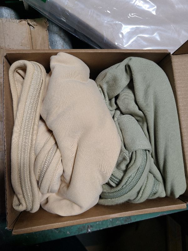 Photo 1 of 2-Pack Organic Baby Sleep Sacks, 100% Cotton - Soft & Breathable 0.5TOG Baby Wearable Blanket, Toddler Sleeping Sack 18-24 Months, Easy to Wear Transitional Swaddles for Newborns, Infants(Avocado, L)