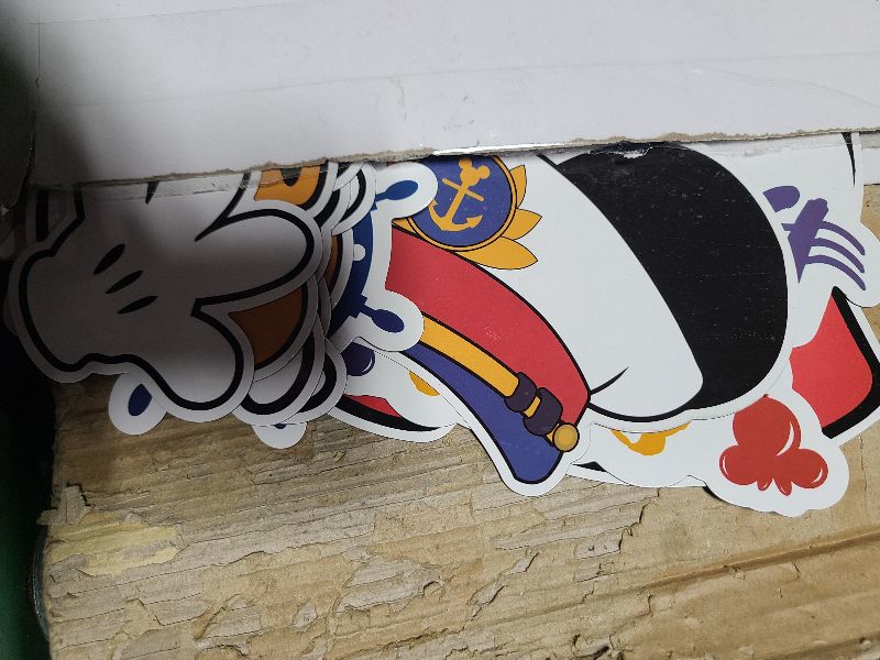 Photo 1 of 10 Pcs Cruise Door Magnet, Captain Mouse Cruise Door Decorations,Funny Mouse Ears Magnet for DCL Cruise& All Major Cruise