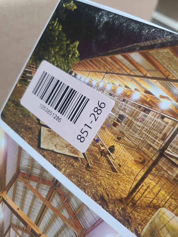 Photo 1 of 100ft LED Construction String Lights,Super Bright 300W 30000LM Waterproof IP67 Led String Work Lights, Construction Temporary Lights (Upgrad 100ft-10lights)