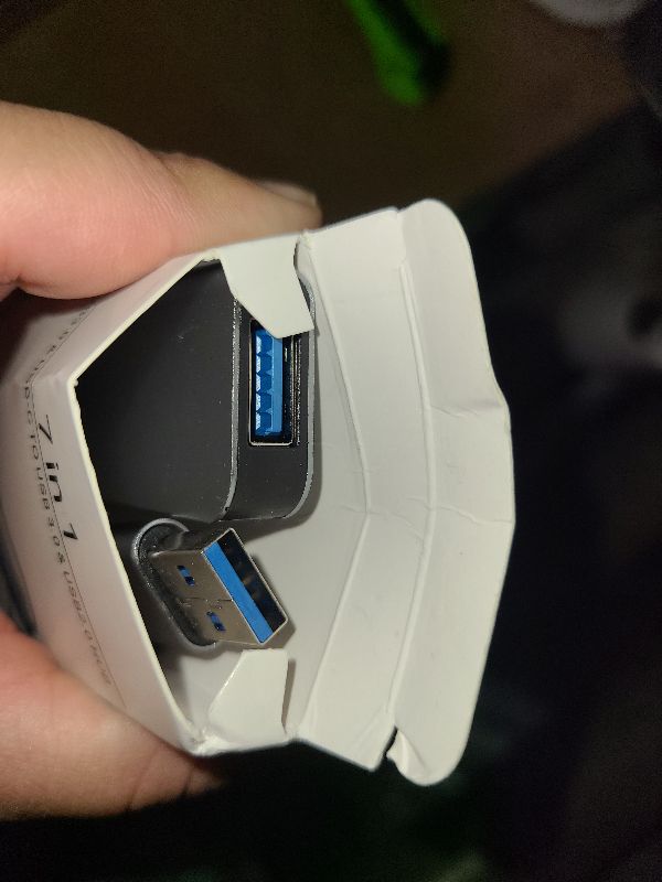 Photo 1 of ?Upgrade? USB C/USB Hub, BERLAT Aluminum 7 in 1 USB C & USB Hub with USB 3.0, USB 2.0 Ports for PC/Laptops/MacBook Pro/Air/iMac/iPad and More Devices