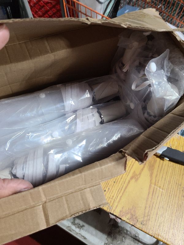 Photo 1 of 15 Pcs Clear Foldable Umbrellas Bulk Transparent Travel Umbrella Clear Umbrella Manual Open and Close Compact Folding Umbrella for Wedding Anniversary Christmas Party Favors (White Trim)