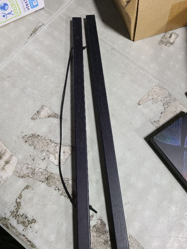 Photo 1 of 18x24 Poster Frame, Magnetic Wood Frame Frames for Photo Picture Canvas Artwork Wall Hanging (18", Black)