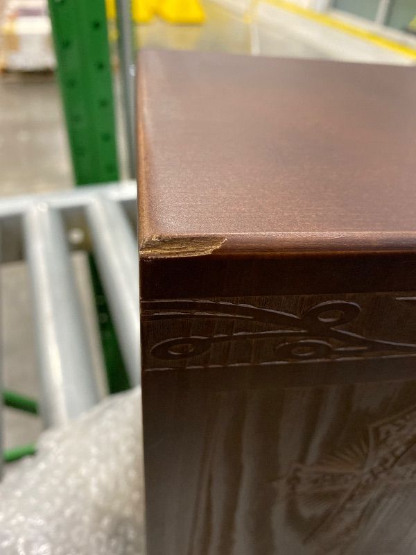 Photo 1 of *MINOR DAMAGE - USED*
Cremation Urns for Human Ashes Adult Male Female, Wooden Carved Cross Urns Box and Casket for Ashe Men Women Child, Pets Cat Dog Urn, Burial Funeral Memorial Urns for Ashes, Holds 222 Cubic Inch