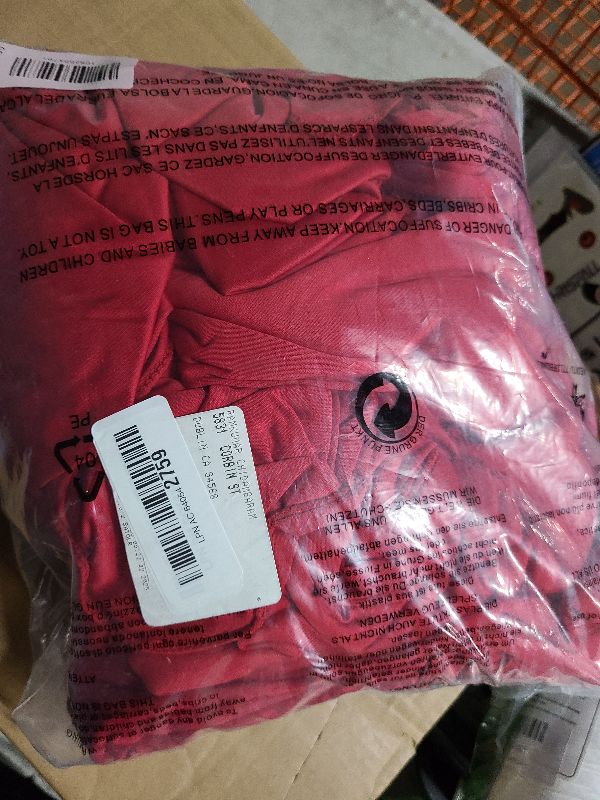 Photo 1 of 10x10ft Wrinkle Free Red Backdrop Curtain for Parties Soft Fabric Drapes Wedding Red Curtain Backdrop for Birthday Party Decorations Background for Photography 5x10ft, 2 Panels