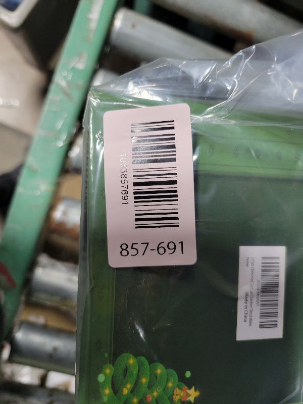 Photo 1 of 2 Pack Christmas Garland with Lights, Total 38 Feet 80 Led Lighted Pre-Lit Long Garlands for Stairs Railing Fireplace Mantle Door Battery Operated Frame Decor Green Greenery Indoor Outdoor Decorations