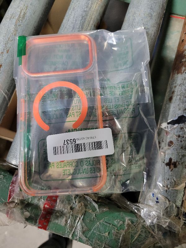 Photo 1 of  Strong Magnetic Case for iPhone 17 Pro Max 6.9-Inch,[Compatible with Magsafe][Military Grade Drop Protection] Clear Slim Shockproof Protective Phone Cover-Transparent+Orange
Amazon's Choice
