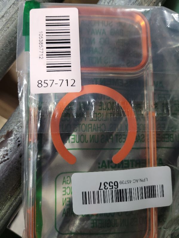 Photo 1 of  Strong Magnetic Case for iPhone 17 Pro Max 6.9-Inch,[Compatible with Magsafe][Military Grade Drop Protection] Clear Slim Shockproof Protective Phone Cover-Transparent+Orange
Amazon's Choice
