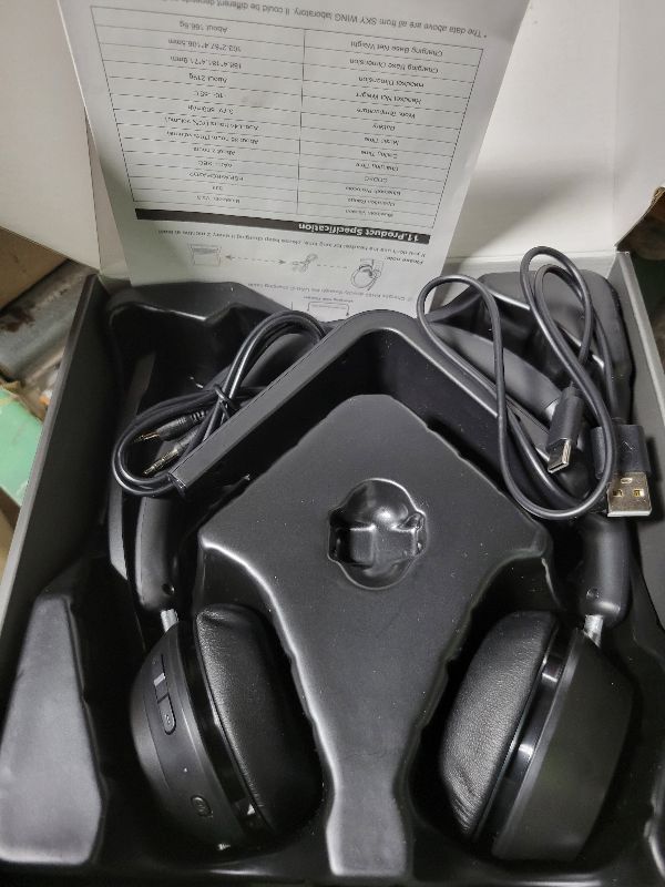 Photo 1 of (Upgraded Version) Wireless Headset, Bluetooth Headset with Noise Cancelling Microphone, Best Headphones with Mic Mute & USB Dongle for PC/Computer/Laptop/Cell Phones/Remote Work/Call Center