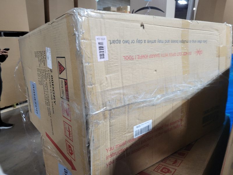 Photo 1 of 1-Christopher Knight Home Louver Club Chairs, Dark Gray