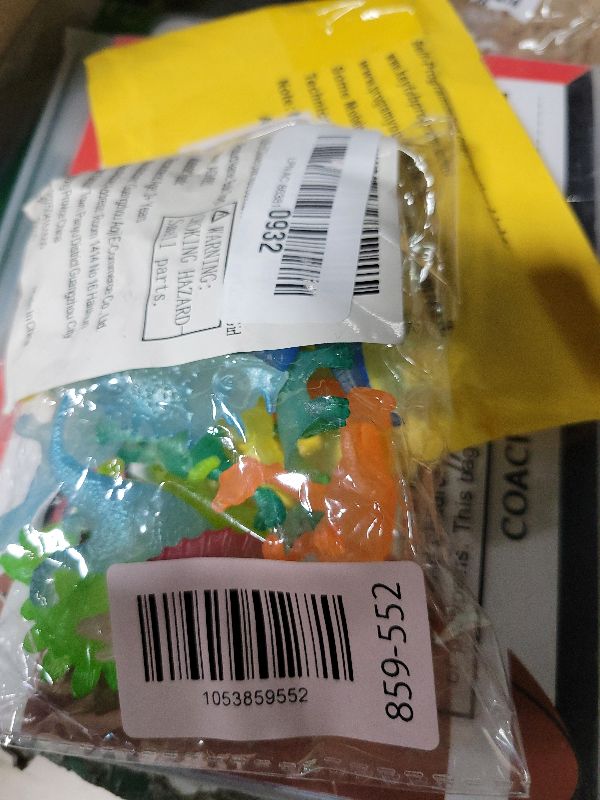 Photo 1 of 16PCS Glow in Dark Mini Dinosaur Figures for Kids Birthday Party Favors Supplies Dino Cupcake Topper Decoration Goodie Treat Bag Stuffers Pinata Fillers Treasure Carnival Prizes Small Bulk Toy Trinket