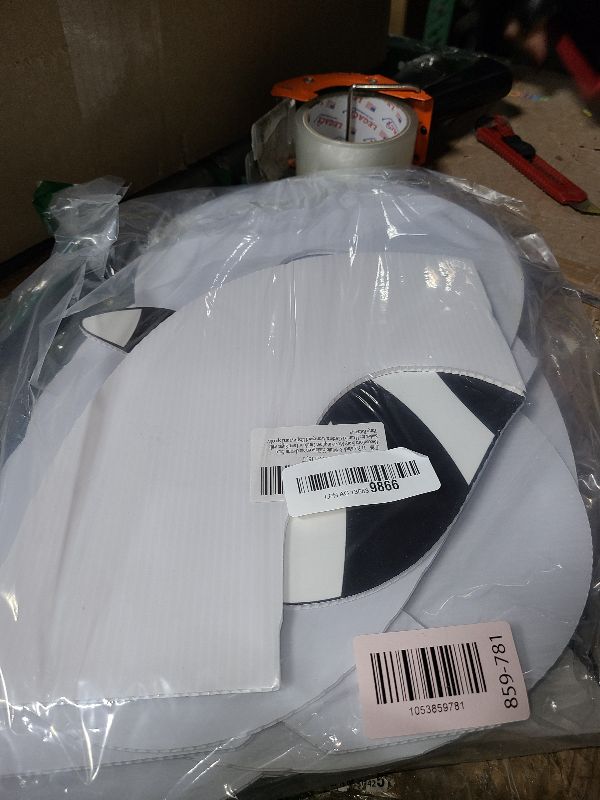 Photo 1 of 11 Pcs Black & White Sandworm Yard Sign Halloween Decorations Scary Movie Inspired Outdoor Lawn Signs with Stakes for Haunted Gardens, Graveyard Displays and Spooky Party Pathways