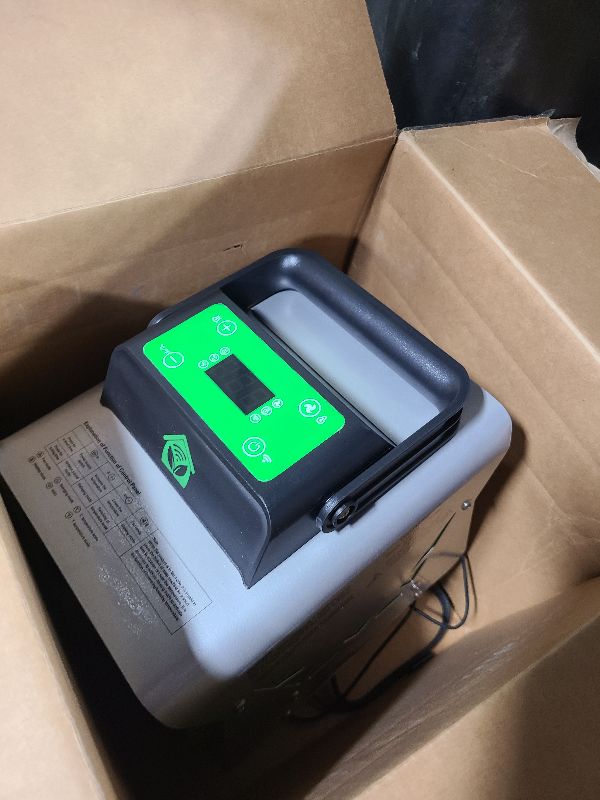 Photo 1 of 1500W Greenhouse Heater with Thermostat, Portable Outdoor Heater with Smart APP Remote Control for Green House, Garage, Grow Tents, Plants & Vegetables